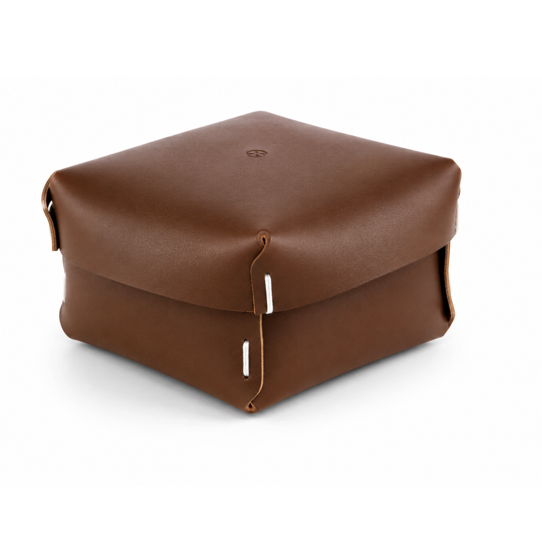 Caja Piel reciclada