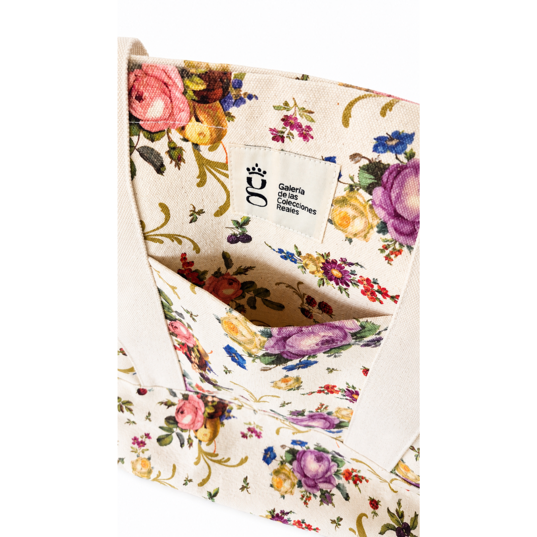 Bolsa Porcelana Malvas