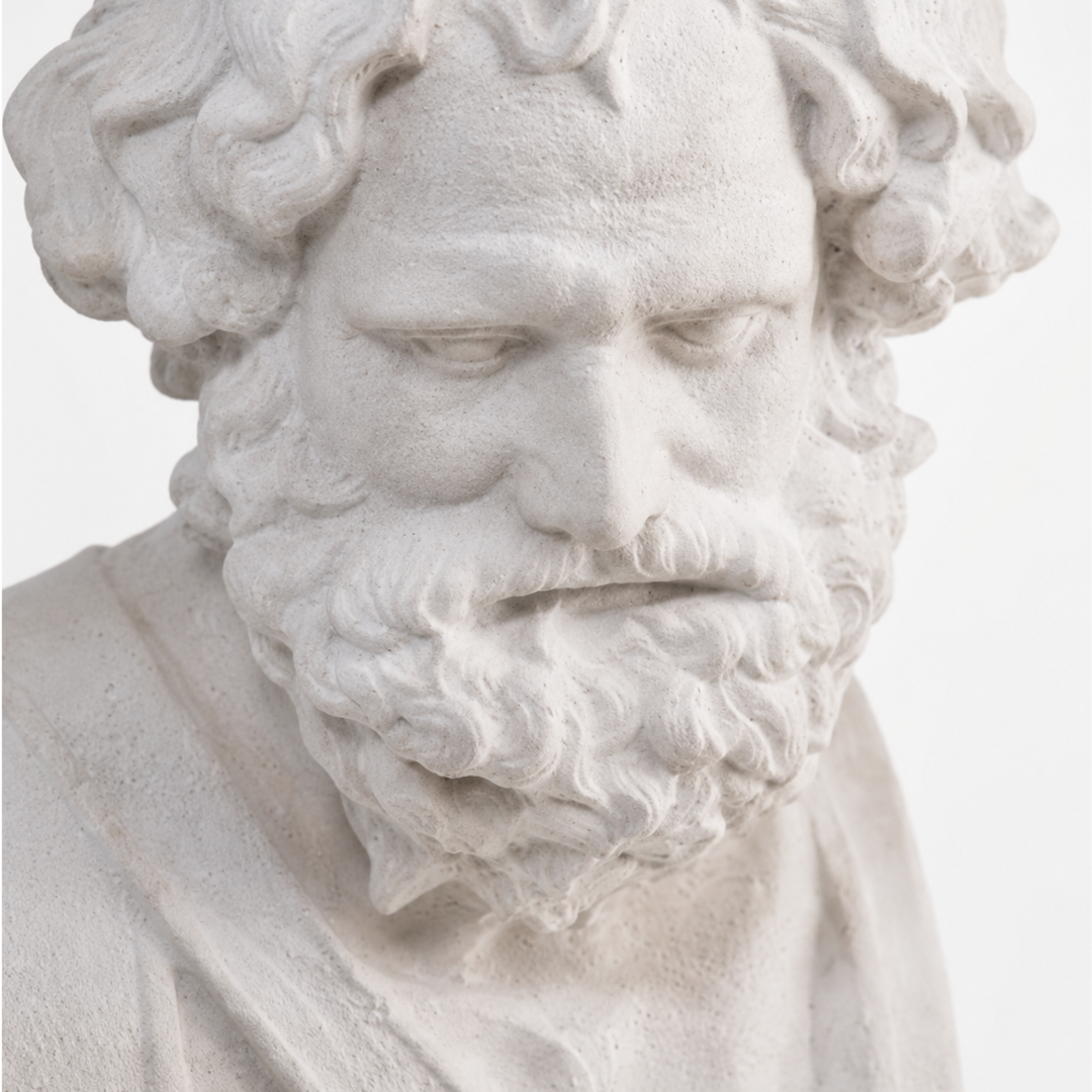 BUSTO FILOSOFO REAL ACADEMIA
