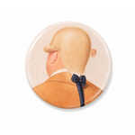 Cargar imagen en el visor de la galería, Chapa "Carlos IV de espaldas"