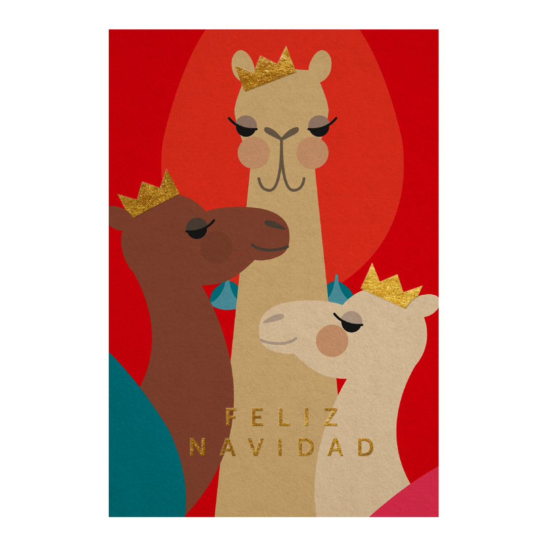 Estuche de 10 tarjetas navideñas ILUSTRACION