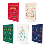 Cargar imagen en el visor de la galería, Estuche de 10 tarjetas navideñas PUNTO