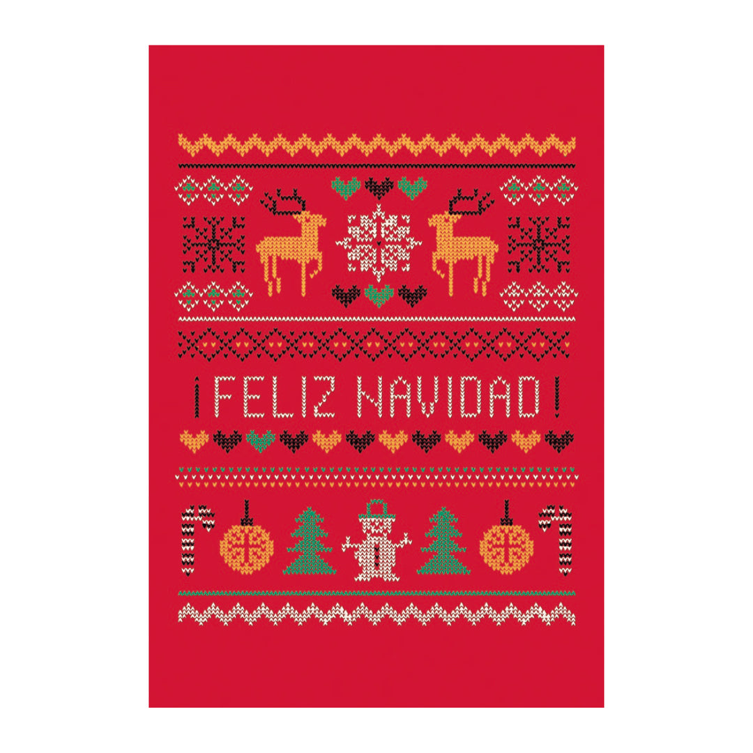 Estuche de 10 tarjetas navideñas PUNTO