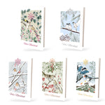 Cargar imagen en el visor de la galería, Estuche de 10 tarjetas navideñas PAJAROS