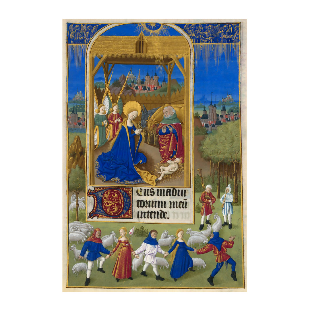 Estuche de 10 tarjetas navideñas MINIADO