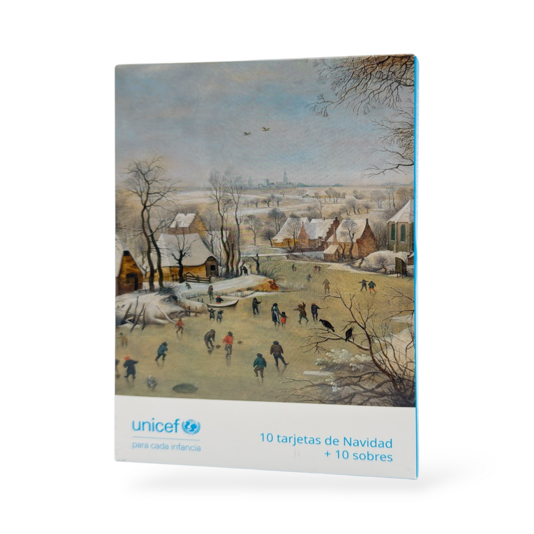 Estuche de 10 tarjetas navideñas PAISAJES