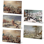 Load image into Gallery viewer, Estuche de 10 tarjetas navideñas PAISAJES