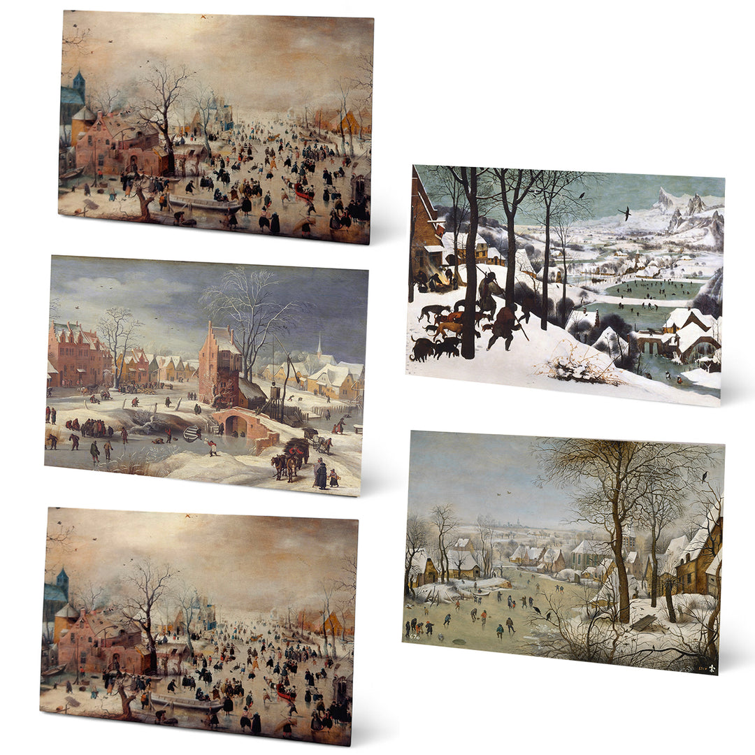 Estuche de 10 tarjetas navideñas PAISAJES