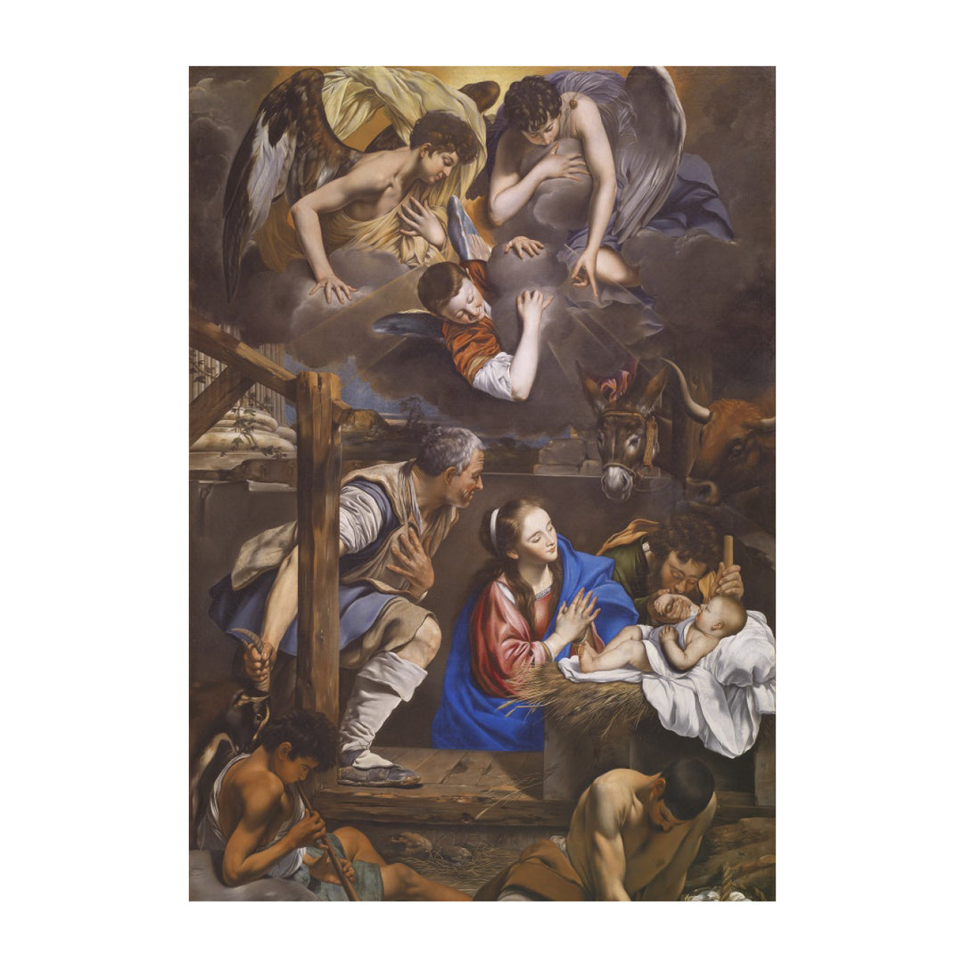 Estuche de 10 tarjetas navideñas RELIGIOSO