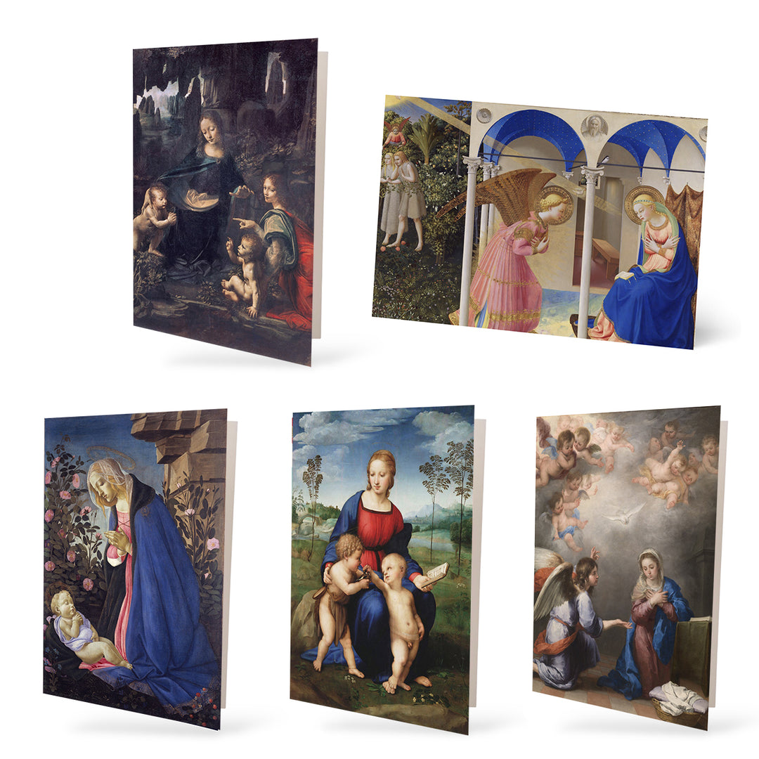 Estuche de 10 tarjetas navideñas RELIGIOSO