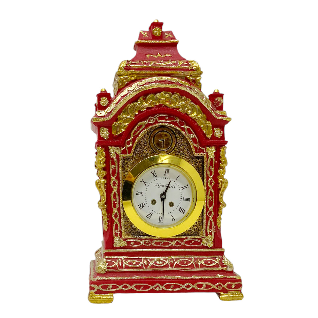 Reloj lacado rojo