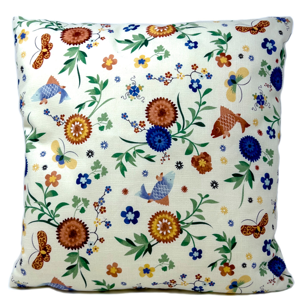 Fishbowl cushion cover
