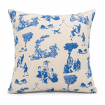 Load image into Gallery viewer, Toile cushion cover