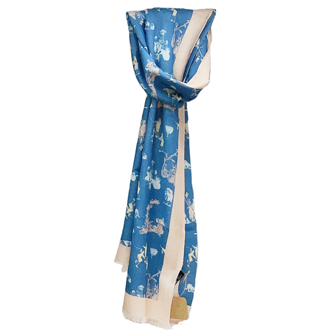 Toile Goya silk scarf