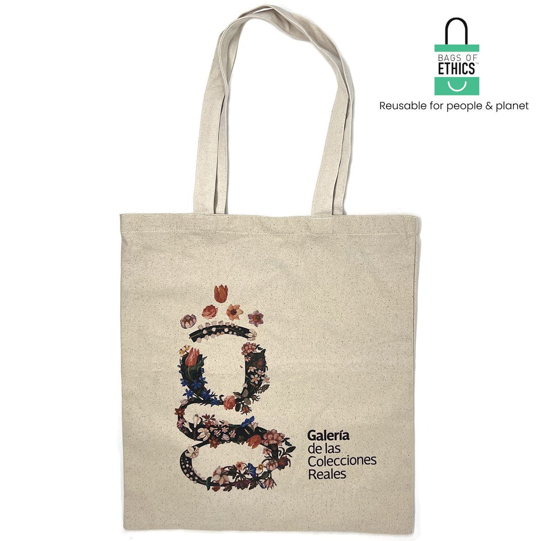 Flower logo bag