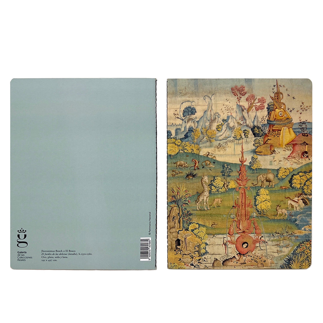 Cuaderno singer "Tapiz Jardín de las Delicias"