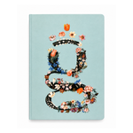 Load image into Gallery viewer, Singer Notebook "Floral design The Annunciation"