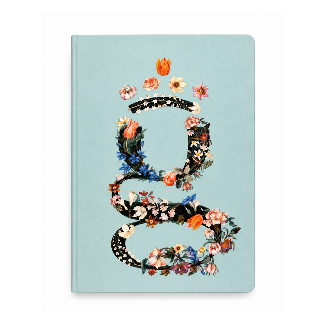 Singer Notebook "Floral design The Annunciation"