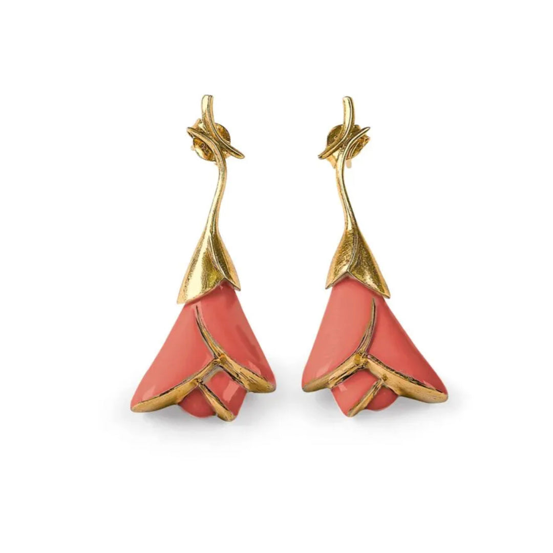 Pendientes Heliconia