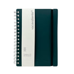 Load image into Gallery viewer, Striped green notebook