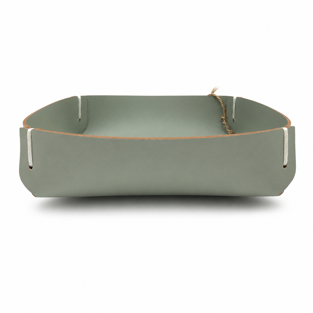 Caja piel recliclada