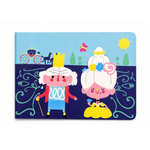 Cargar imagen en el visor de la galería, Cuaderno singer "Ilustración con rey y reina"