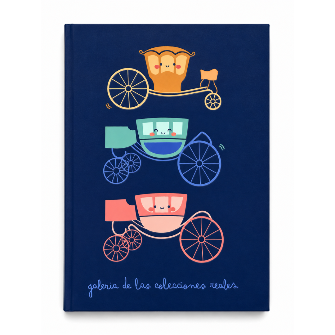 Cuaderno infantil Carrozas