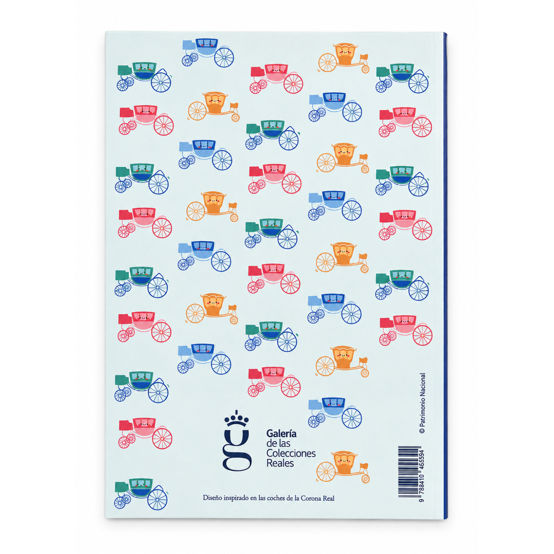 Cuaderno infantil Carrozas