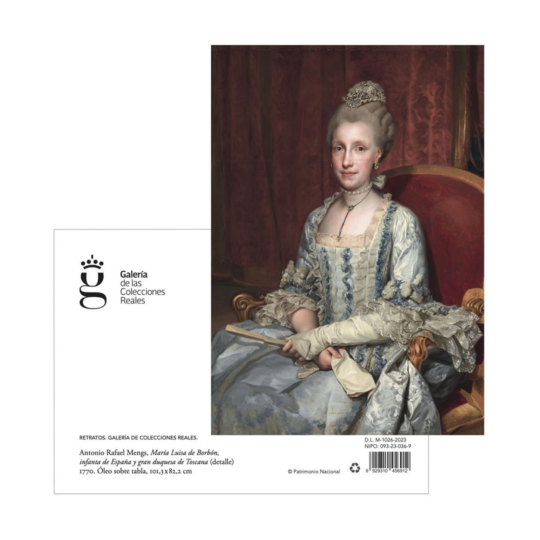 Postal María Luisa de Borbón