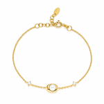 Load image into Gallery viewer, Teardrop pearl bracelet