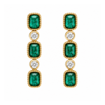 Load image into Gallery viewer, Malachite earrings