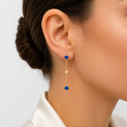 Lapis lazuli earrings