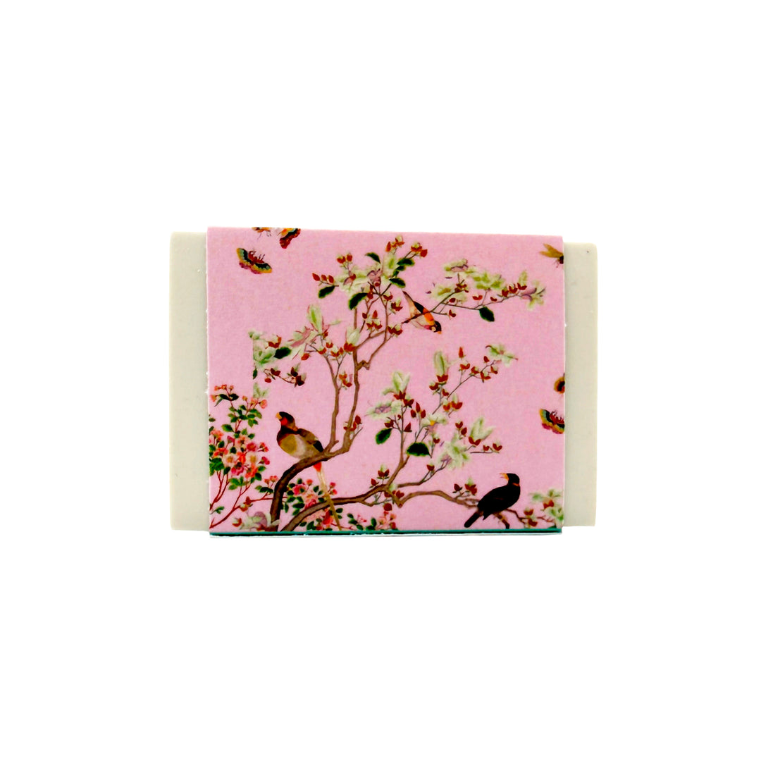 Birds paper-wrapped eraser