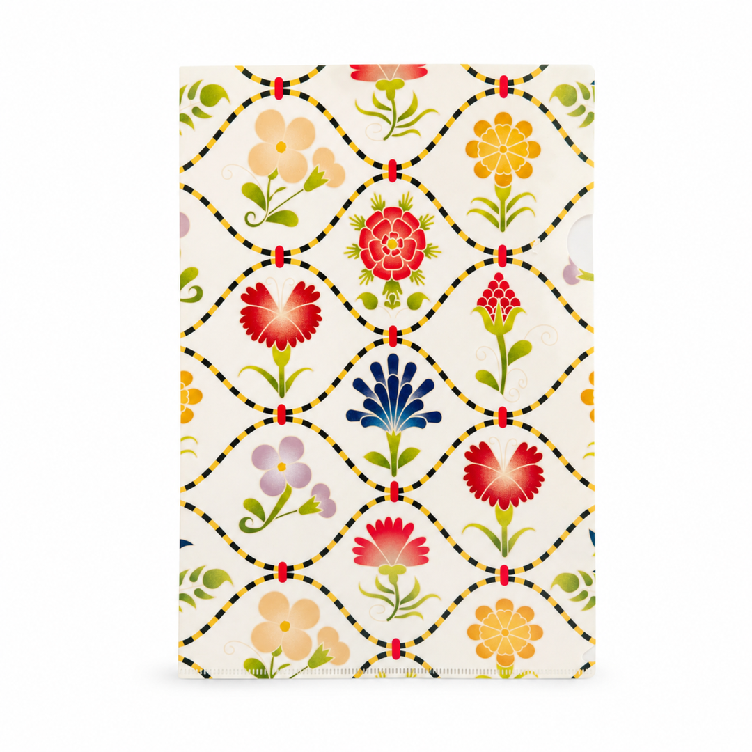 Flower cushion toiletry folder