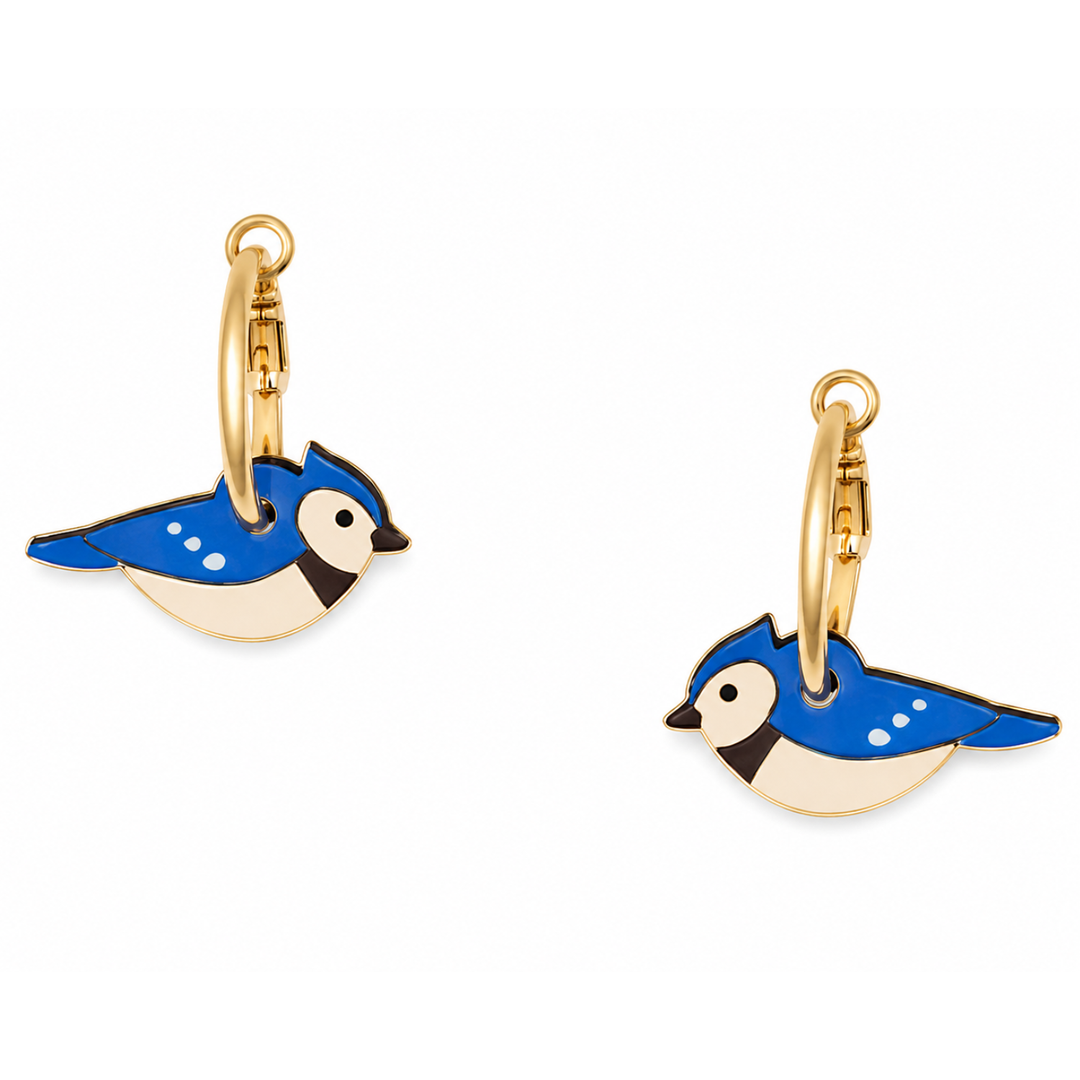 Birds earrings